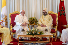 Visite du pape François au Maroc.