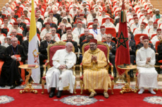 Visite du pape François au Maroc.
