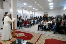 Visite du pape François au Maroc.