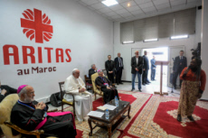 Visite du pape François au Maroc.
