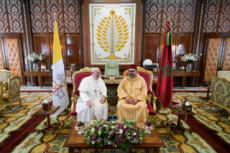 Visite du pape François au Maroc.