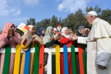 Visite du pape François au Maroc.