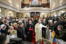 Visite du pape François au Maroc.