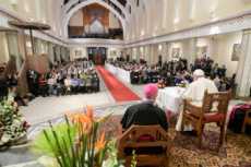 Visite du pape François au Maroc.