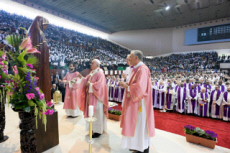 Visite du pape François au Maroc.
