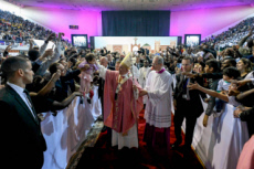Visite du pape François au Maroc.