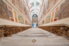 Après restauration, le Saint Escalier sanctuaire de la Santa Scala est ouvert.