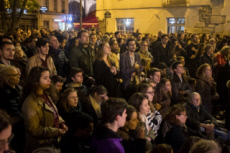 Ambiances pendant l'incendie de la cathédrale Notre Dame de Paris