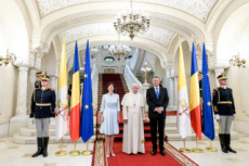 Voyage du pape François en Roumanie.