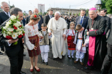 Voyage du pape François en Roumanie.