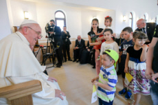 Voyage du pape François en Roumanie.