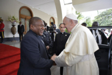 Voyage apostolique du pape François au Mozambique.