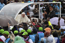 Voyage apostolique du pape François au Mozambique.
