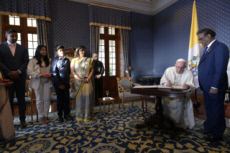 Voyage apostolique du pape François à l'Ile Maurice, Afrique australe.
