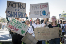 Environnement, grève mondiale pour le climat.