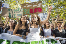 20/09/19 : Marche des jeunes pour le climat à Paris.