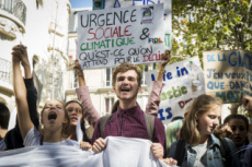Environnement, grève mondiale pour le climat.