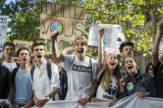 Environnement, grève mondiale pour le climat.