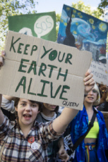 Environnement, grève mondiale pour le climat.