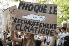Environnement, grève mondiale pour le climat.