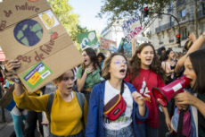 Environnement, grève mondiale pour le climat.