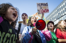 Environnement, grève mondiale pour le climat.