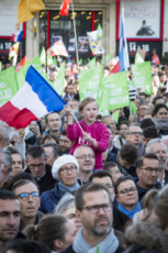 Manifestation contre la réforme de la PMA.