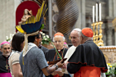 Synode sur l’Amazonie au Vatican.