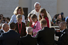 Audience générale au Vatican.