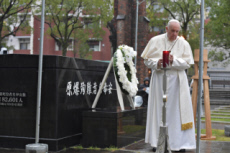 Voyage apostolique du pape François en Asie. Nagasaki, Japon.