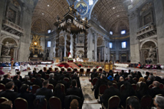 Messe en la Solennité de Marie Mère de Dieu, en la basilique Saint Pierre.