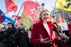 Manifestation contre la réforme de la PMA, la GPA, le projet de loi bioéthique.