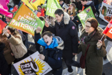 Manifestation contre la réforme de la PMA, la GPA, le projet de loi bioéthique.