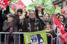Manifestation contre la réforme de la PMA, la GPA, le projet de loi bioéthique.