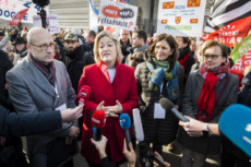 Manifestation contre la réforme de la PMA, la GPA, le projet de loi bioéthique.