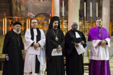 Célébration oecuménique de la semaine de l'unité des chrétiens.