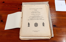 Documents déclassifiés du pontificat de Pie XII, dans les Archives du Vatican.