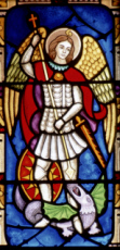 Saint Michel terrassant le dragon.