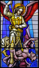 Saint Michel terrassant le démon.