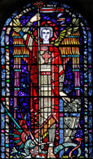 Saint Michel terrassant le dragon.