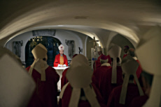 Groupe d'évêques français en visite ad limina.