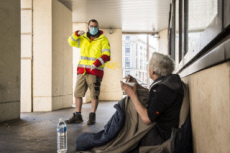 Coronavirus Covid-19, distribution alimentaire, par l’Ordre de Malte France.