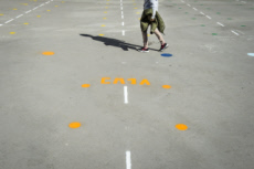 France, Covid-19, reprise des cours pour des élèves d'une classe de CE2.