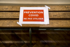 Coronavirus, aménagement de l’église suivant les mesures sanitaires.