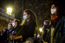 Hommage national à Samuel Paty.