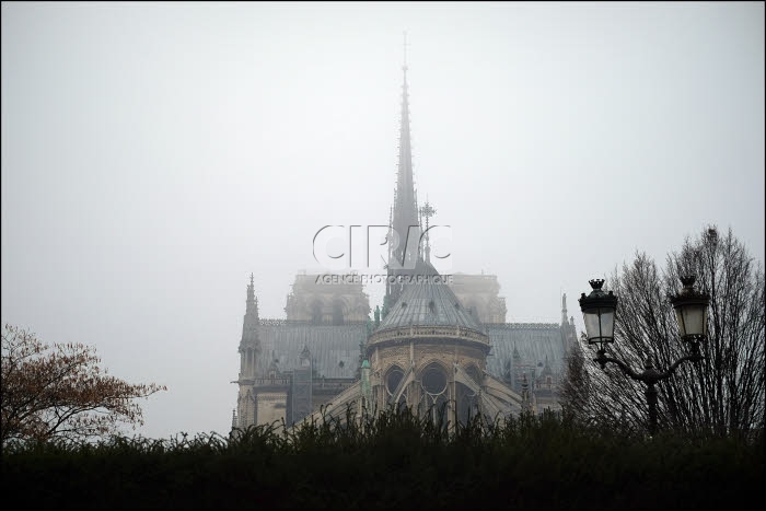 Brouillard à Paris