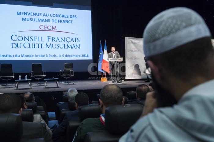 Congrès des musulmans de France à Paris.