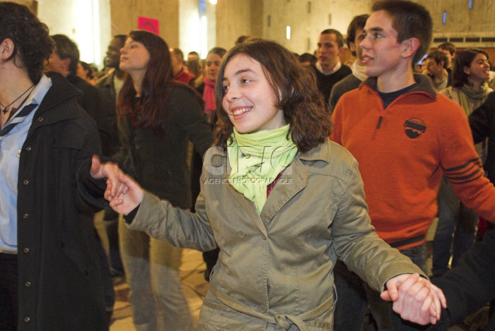 Catéchèse avec les jeunes à Lyon