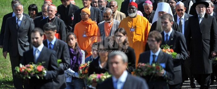 Marche pour la paix à Birkenau