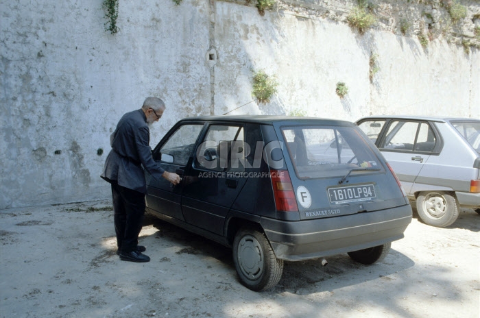 L'Abbé Pierre à Saint Wandrille
